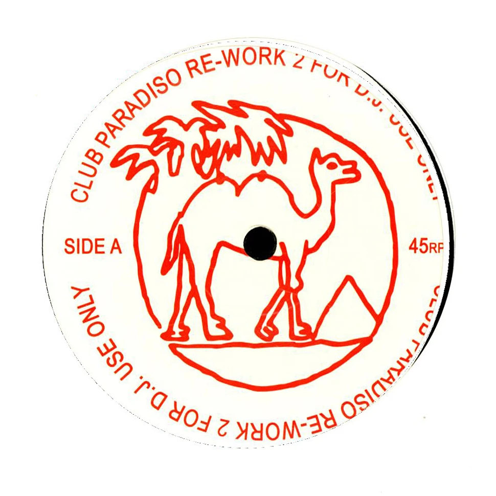 V.A. - Club Paradiso Re-Work 2 For D.J. Use Only EP