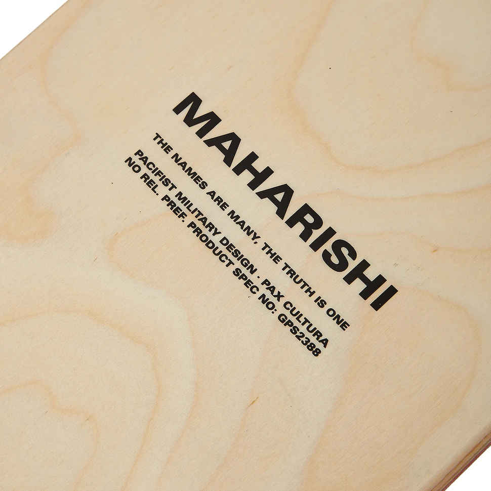 Maharishi - Flayed Panther Skate Deck (left)