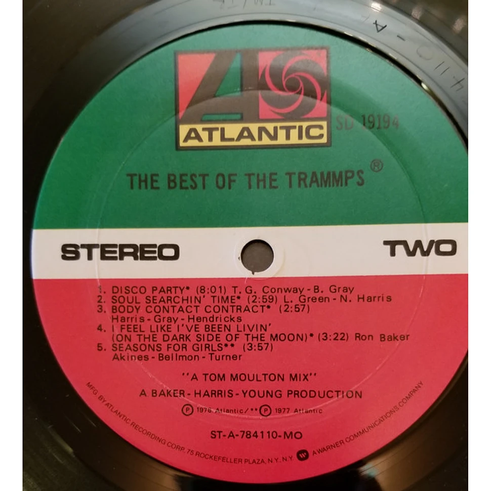 The Trammps - The Best Of The Trammps - Vinyl LP - 1978 - US - Original ...