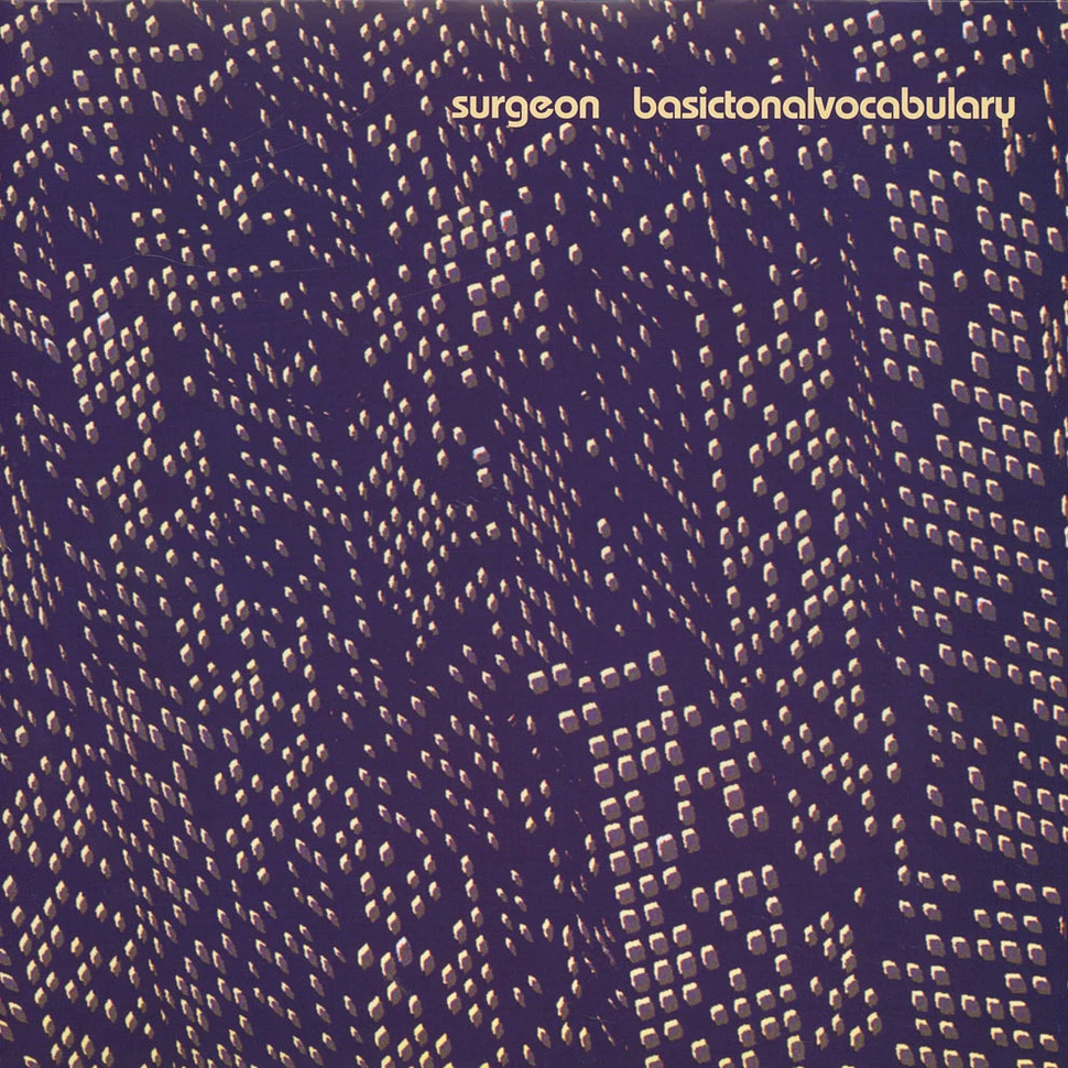 Surgeon - Basictonalvocabulary 2023 Reissue