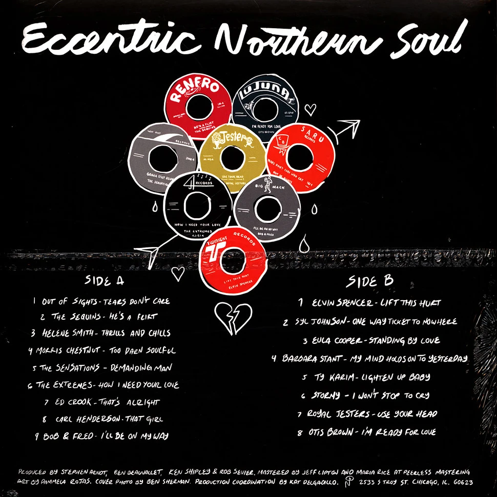 V.A. - Eccentric Northern Soul Black Vinyl Edition
