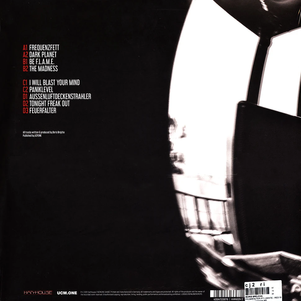 Boris Brejcha - Feuerfalter Part 1 White & Red Splatter 2022 Repress ...