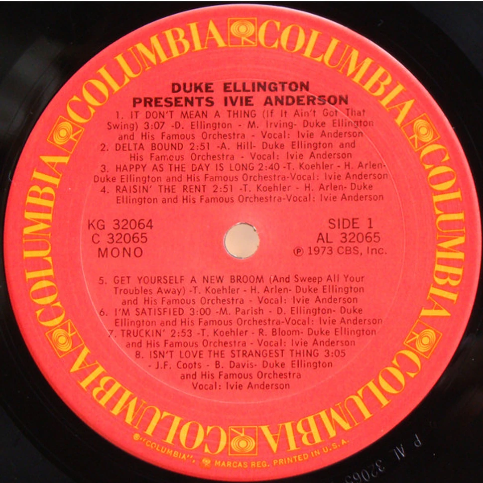 Duke Ellington Presents Ivie Anderson - Duke Ellington Presents Ivie Anderson