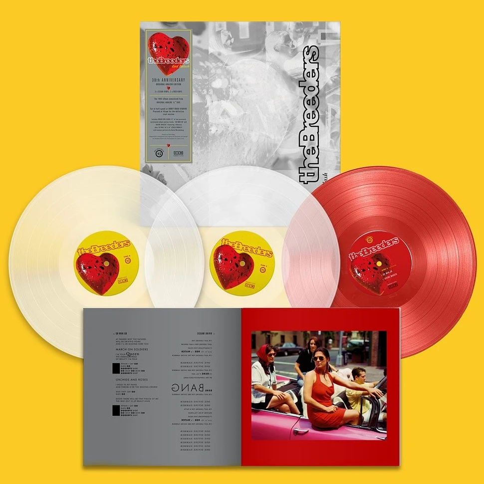 The Breeders - Last Splash 30th Anniversary Colored Vinyl Edition