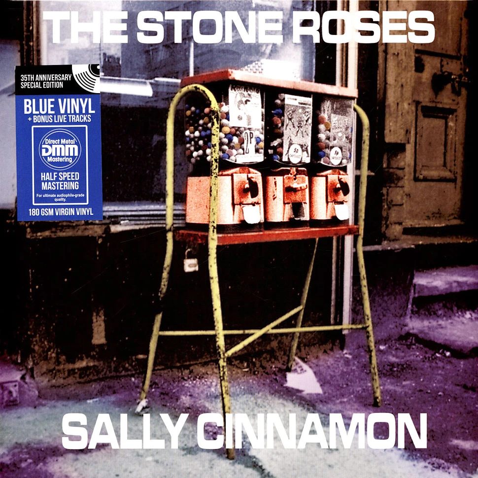 The Stone Roses - Sally Cinnamon + Live Blue Vinyl Edition