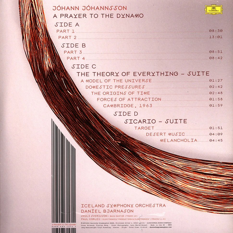 Jóhann Jóhannsson - A Prayer To The Dynamo & Film Music Suites