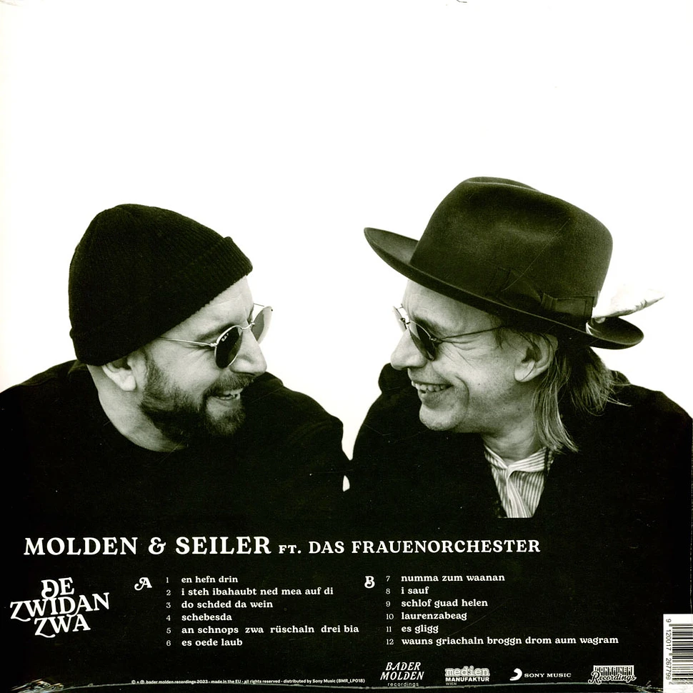 Ernst Molden & Seiler & Frauenorchester - De Zwidan Zwa