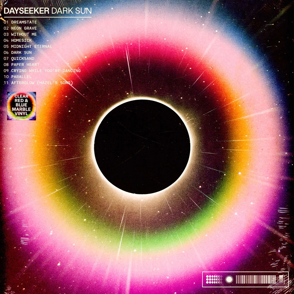 Dayseeker - Dark Sun LP (color vinyl) - Wax Trax Records