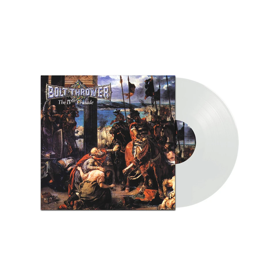 Bolt Thrower - The Ivth Crusade Limited Snow White Vinyl Edition 