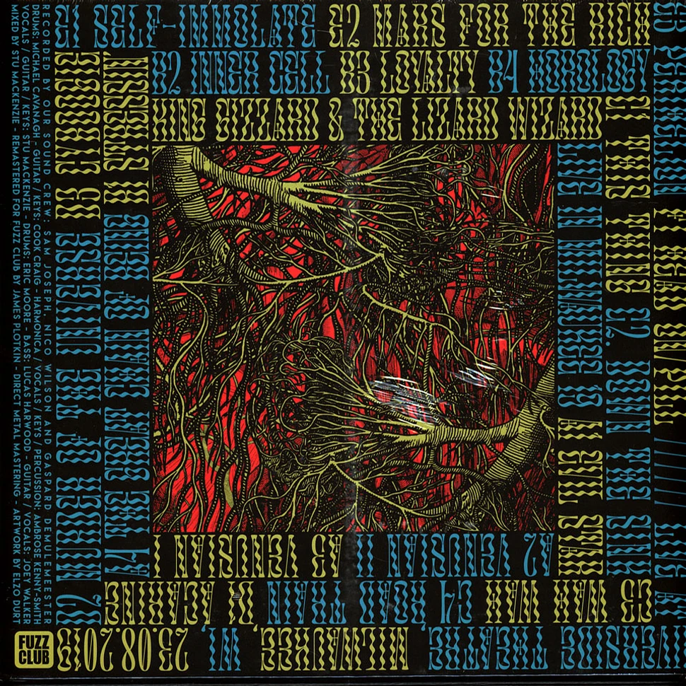 King Gizzard & The Lizard Wizard - Live In Milwaukee Splattered Vinyl Edition