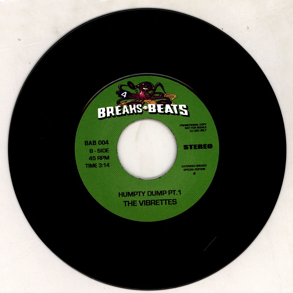 James Brown / The Vibrettes - Funky President / Humpty Dump Part 1 Black Vinyl Edition