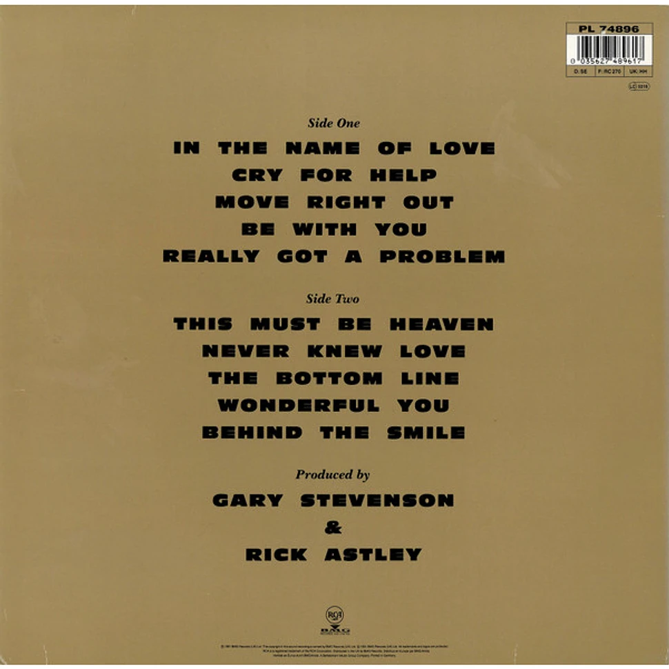 Rick Astley - Free - Vinyl LP - 1991 - Original | HHV