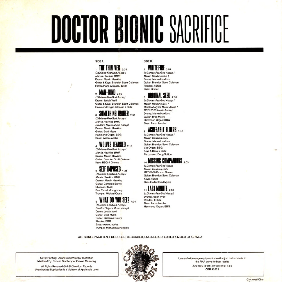 Doctor Bionic - Sacrifice