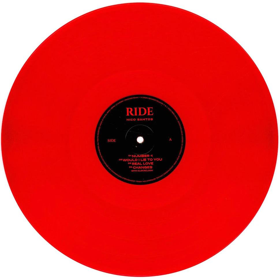Nico Santos - Ride Colored Vinyl Edition