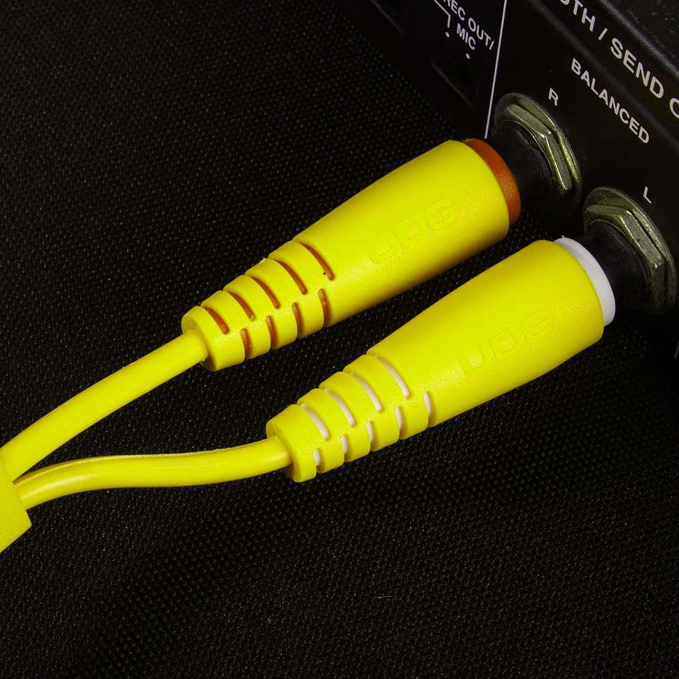 UDG - Ultimate Audio Cable Set 1/4'' Jack-1/4'' Jack Yellow Straight 3m