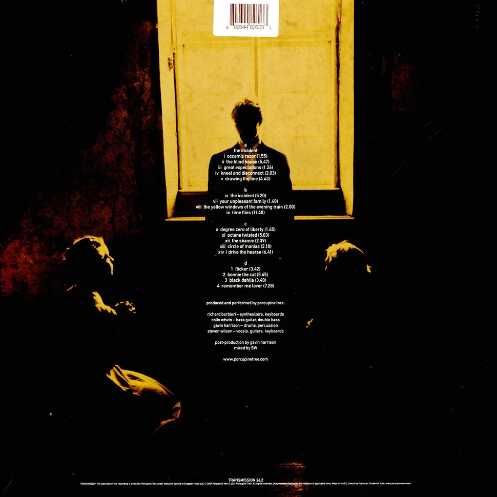 Porcupine Tree - The Incident Limited Transparent Vinyl Edition