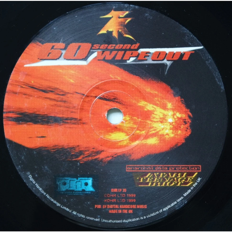 ATARI TEENAGE RIOT 60 SecondWipeOut 3LP - 洋楽