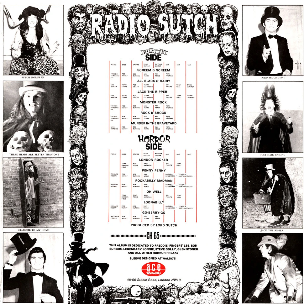 Screaming Lord Sutch - Rock And Horror