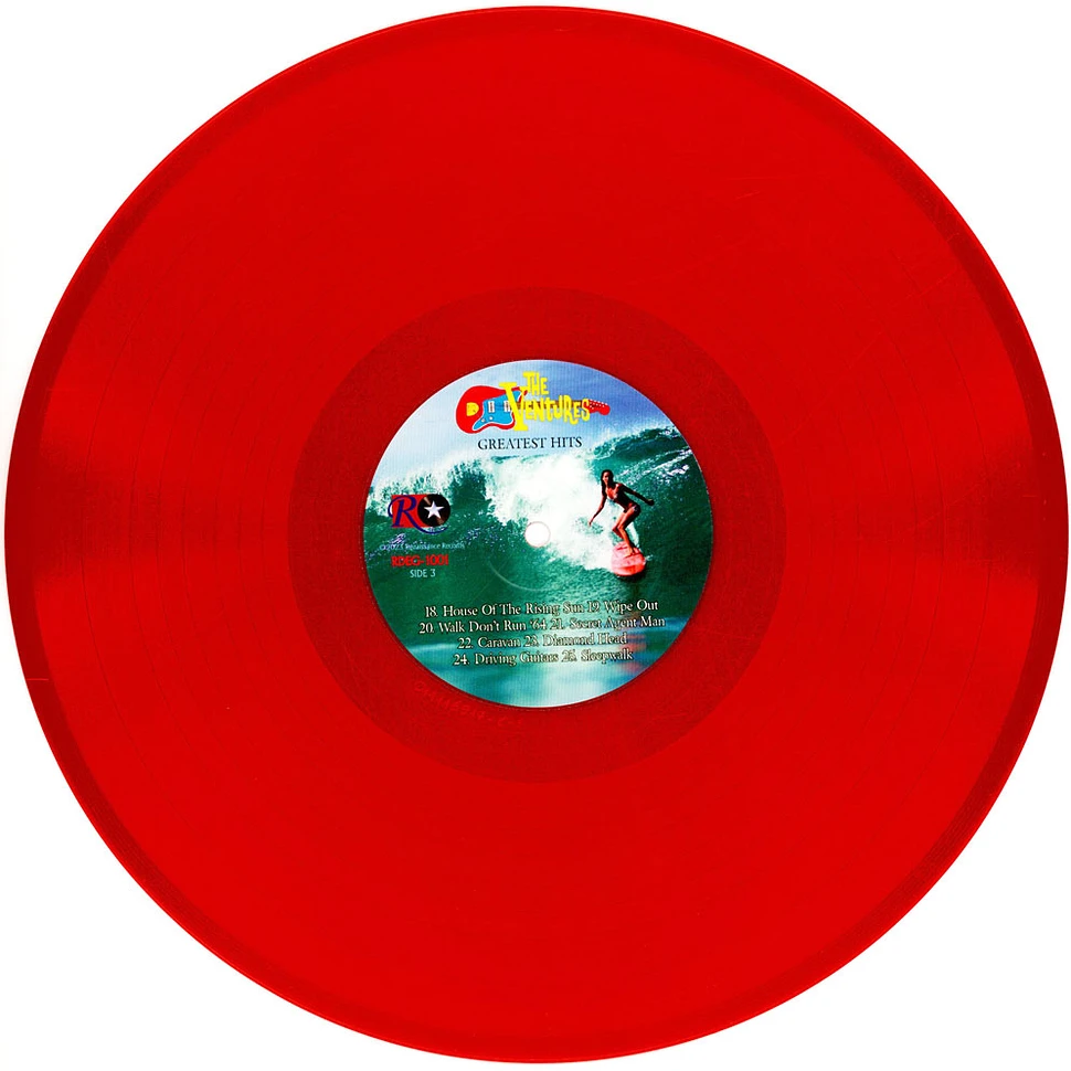 The Ventures - Greatest Hits Red Vinyl Edition