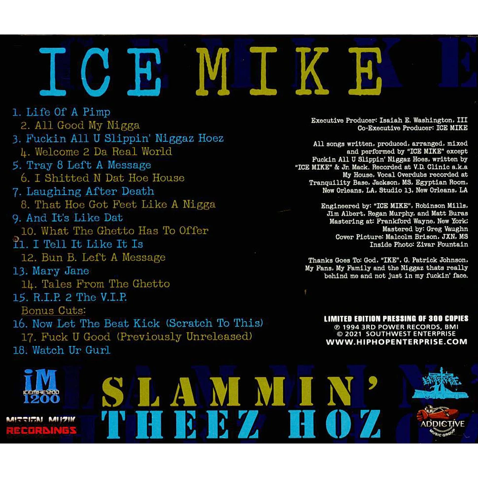 Ice Mike - Slammin' Theez Hoz
