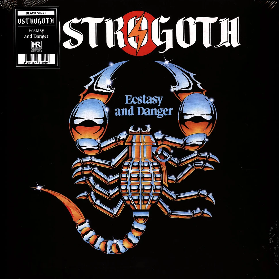Ostrogoth - Ecstasy And Danger Black Vinyl Edition
