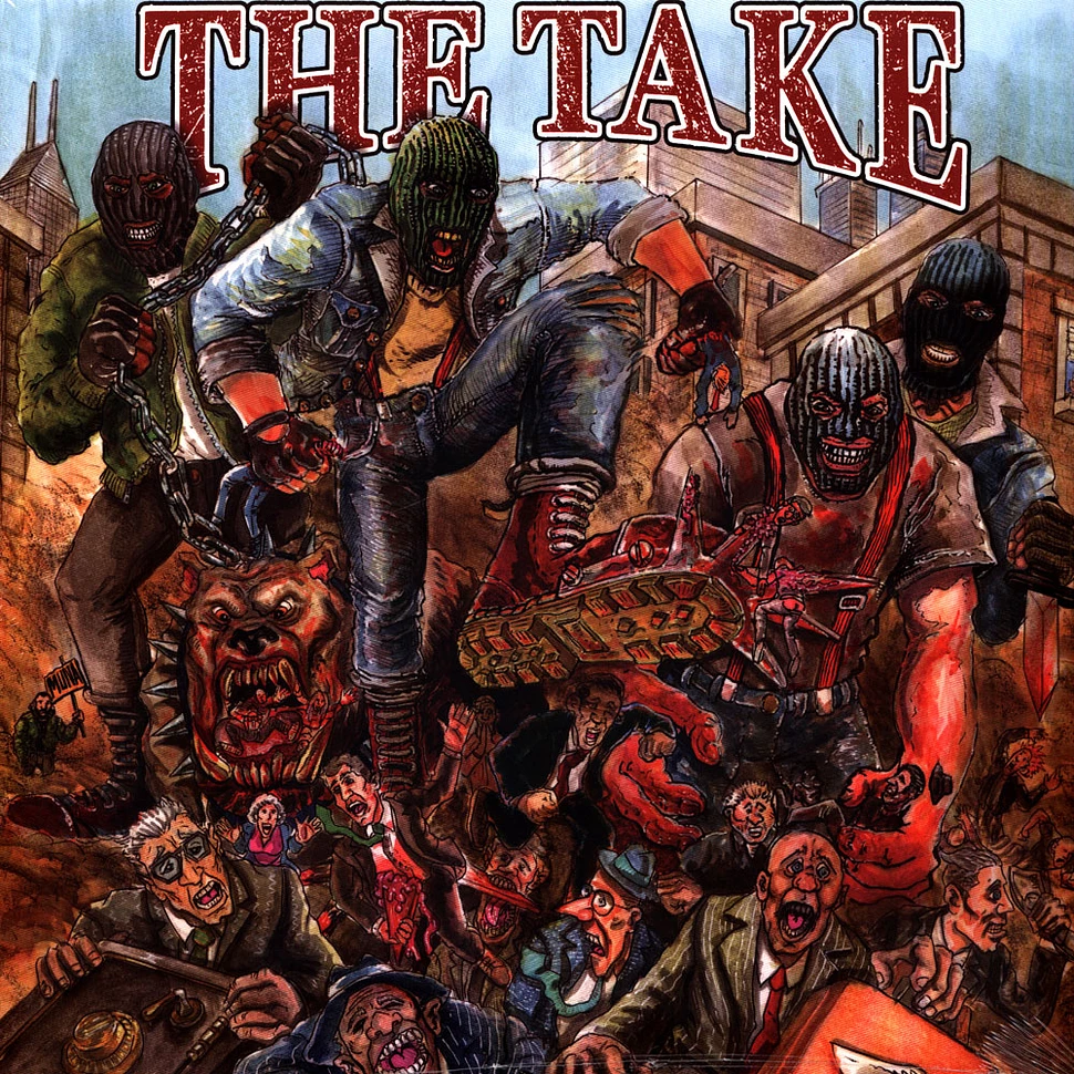 The Take - The Take Red / Black Marble Vinyl Edition
