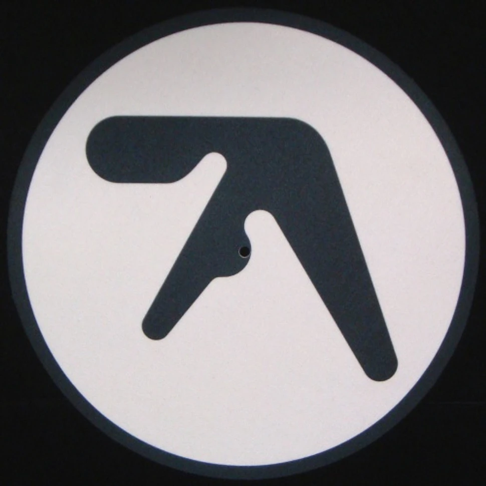 Aphex Twin - Logo White - Single Slipmat