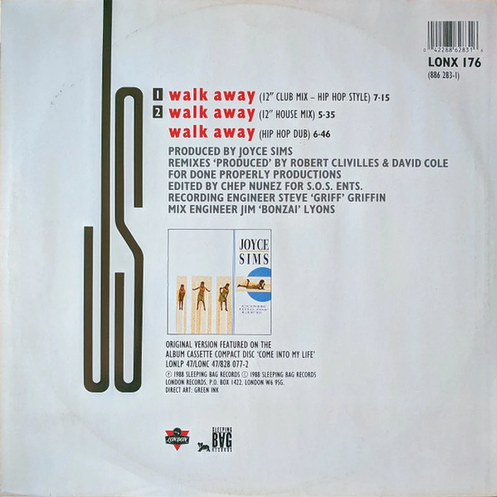 Joyce Sims - Walk Away Remix