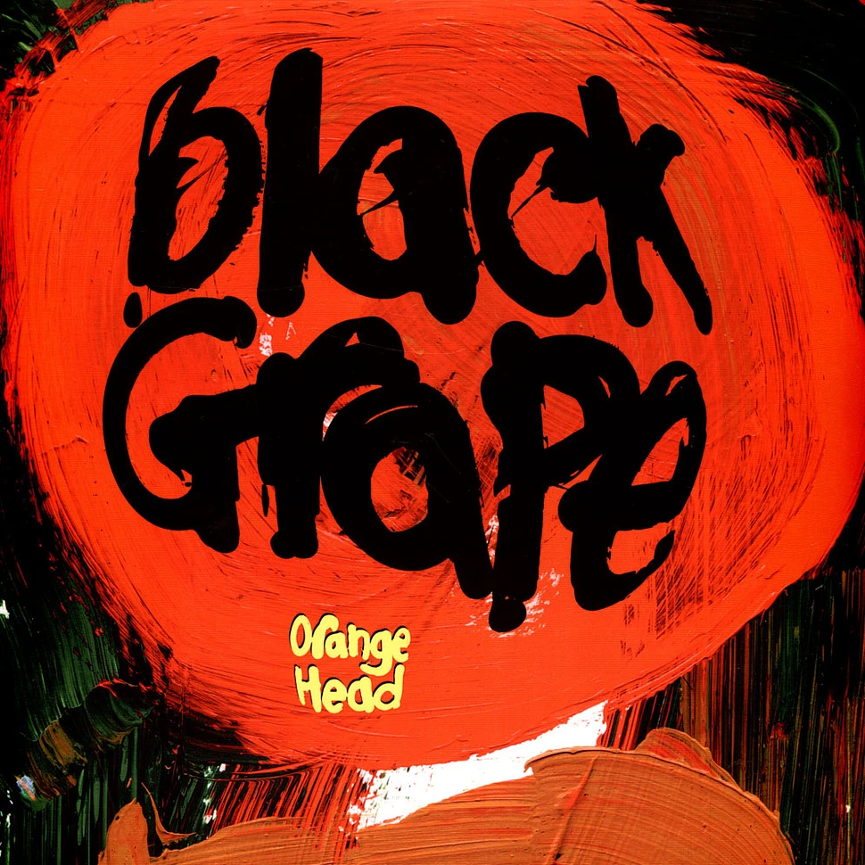 Black Grape - Orange Head Black Vinyl Edition