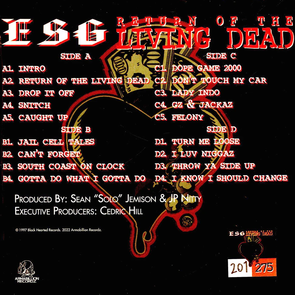 E.S.G. - Return Of The Living Dead