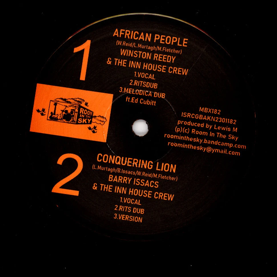 Winston Reedy & Inn House Crew, Ed Cubitt / Barry Isaacs & Inn House Crew - African People, Dub, Melodica / Conquering Lion, Dub, Version