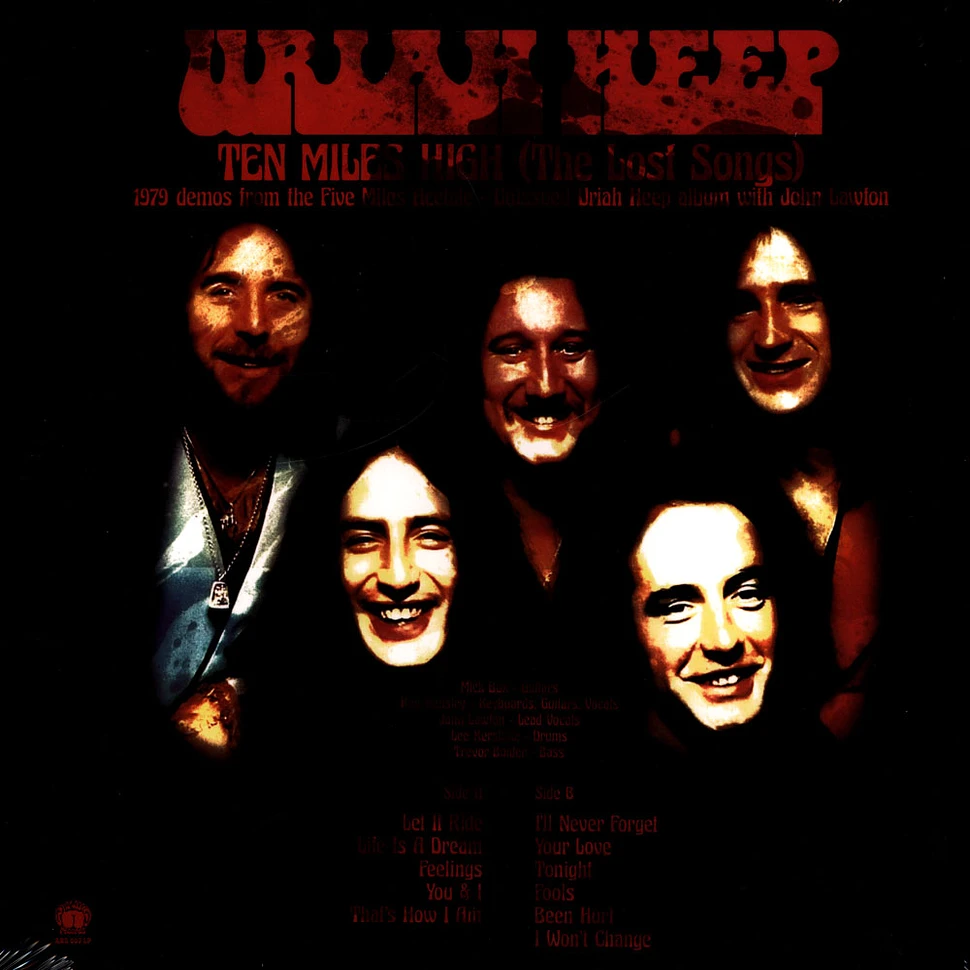 Uriah Heep - Ten Miles High (The Lost John Lawton Album) - Vinyl LP ...