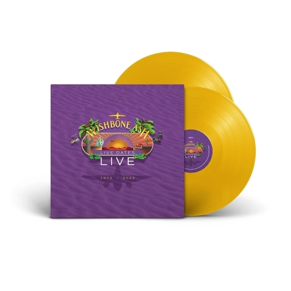 Wishbone Ash - Live Dates Live Yellow Vinyl Edition