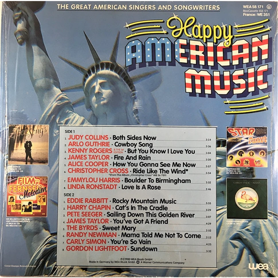 V.A. - Happy American Music - The Great American Singers And Songwriters