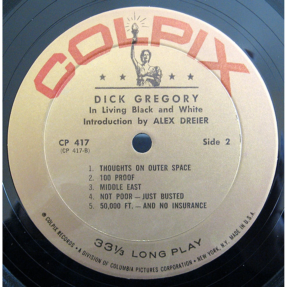 Dick Gregory - In Living Black And White