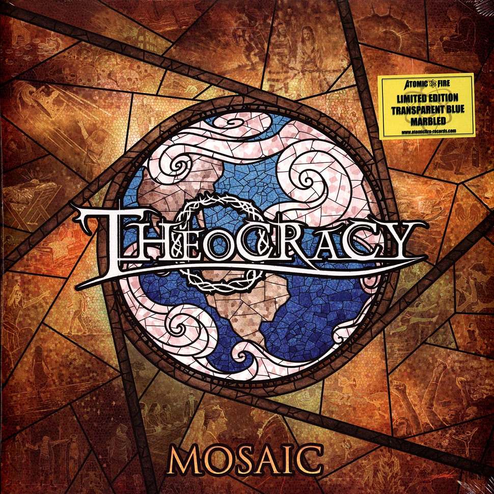 Theocracy - Mosaic Transparent Blue Marbled Vinyl Edition