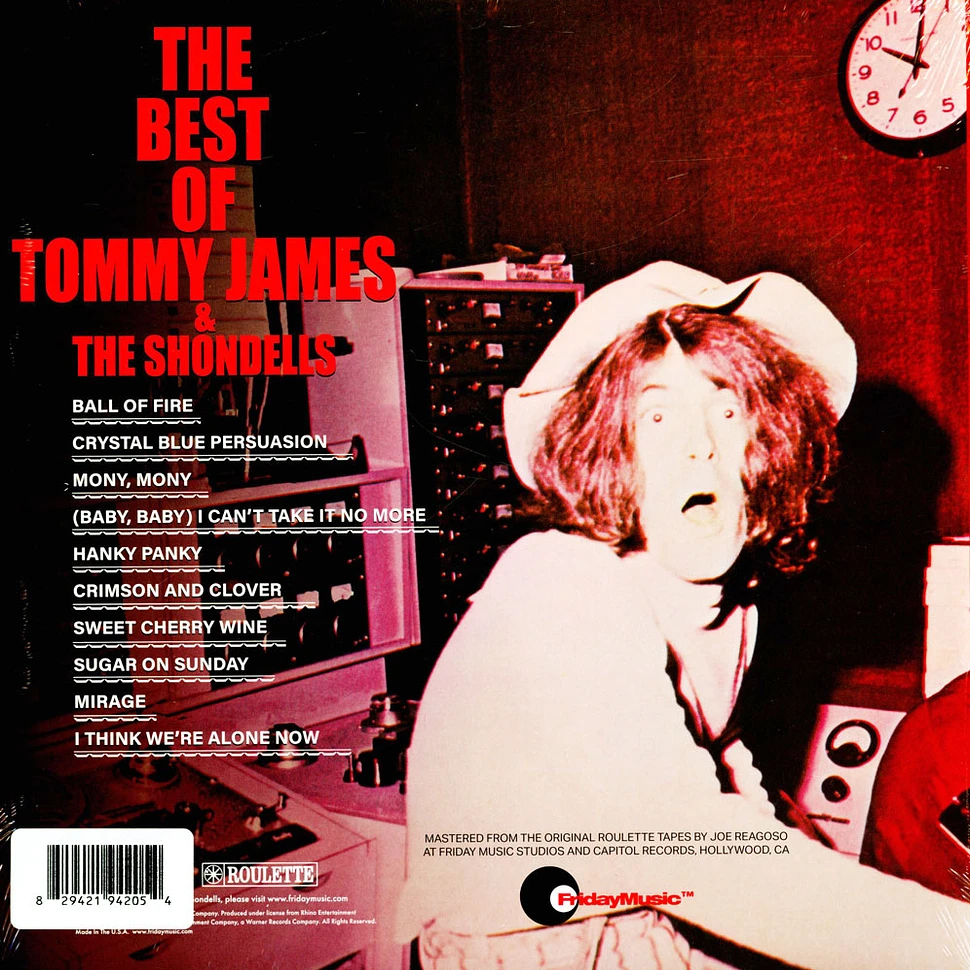 Tommy James & The Shondells - The Best Of Blue Vinyl