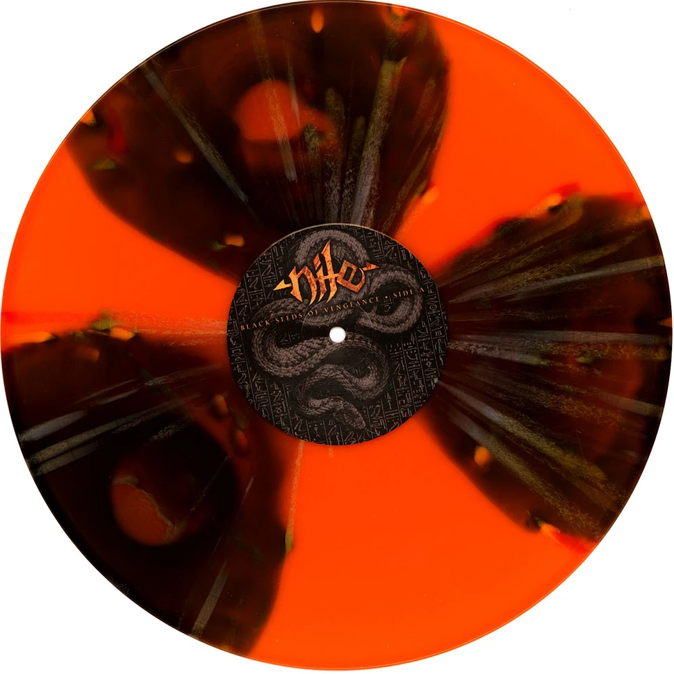 Nile - Seeds Of Vengeance Orange Orange Silver And Red Splatter Vinyl Edition