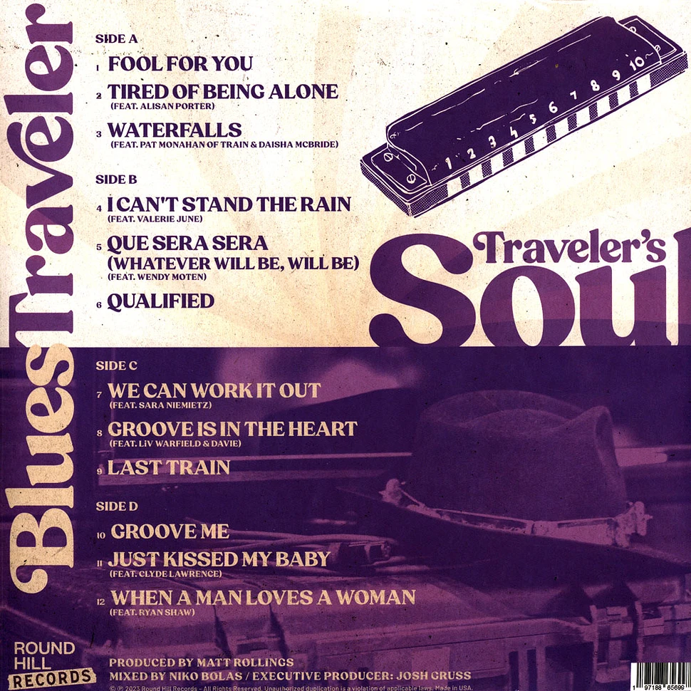 Blues Traveler - Traveler's Soul Black Vinyl Edition