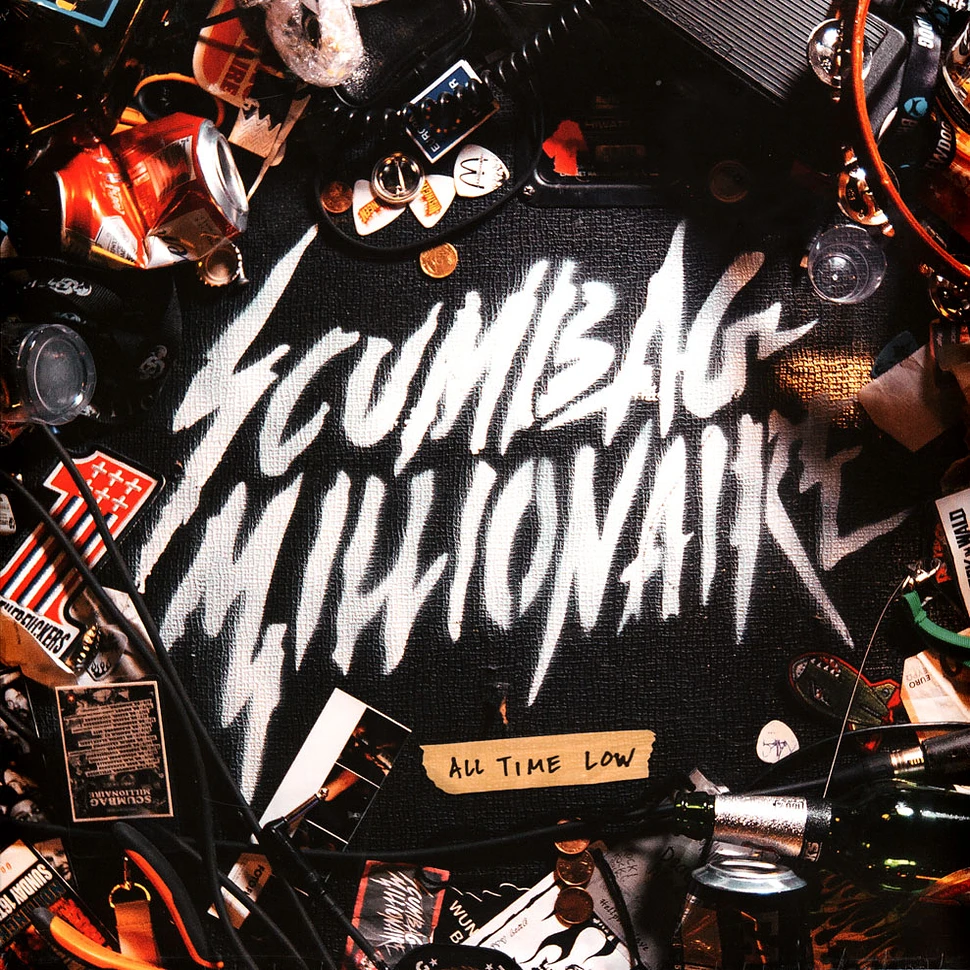 Scumbag Millionaire - All Time Low Milky Clear And Split Vinyl Edition