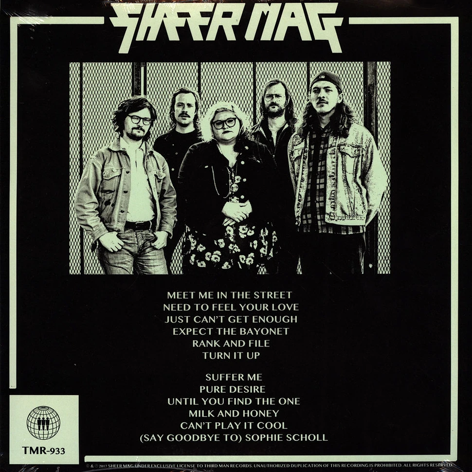 Sheer Mag - Need To Feel Your Love Coke Bottle Clear Vinyl Edition