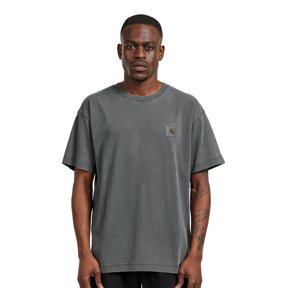 Carhartt WIP - S/S Nelson T-Shirt (Charcoal Garment Dyed) | HHV