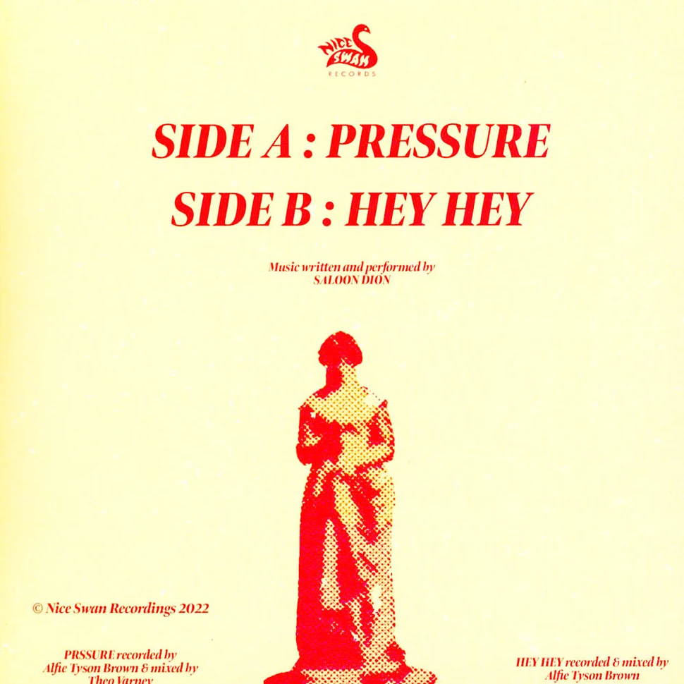 Saloon Dion - Pressure / Hey Hey
