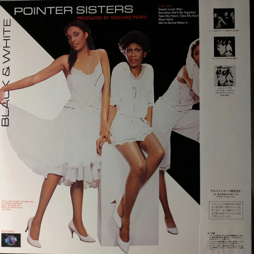 Pointer Sisters - Black & White