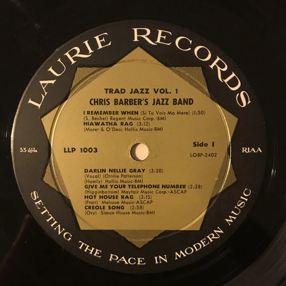 Chris Barber's Jazz Band - Trad Jazz Vol. 1