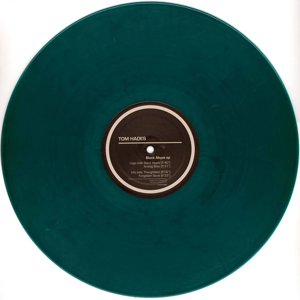 Tom Hades - Black Abyss Ep Transparent Green Vinyl Edition