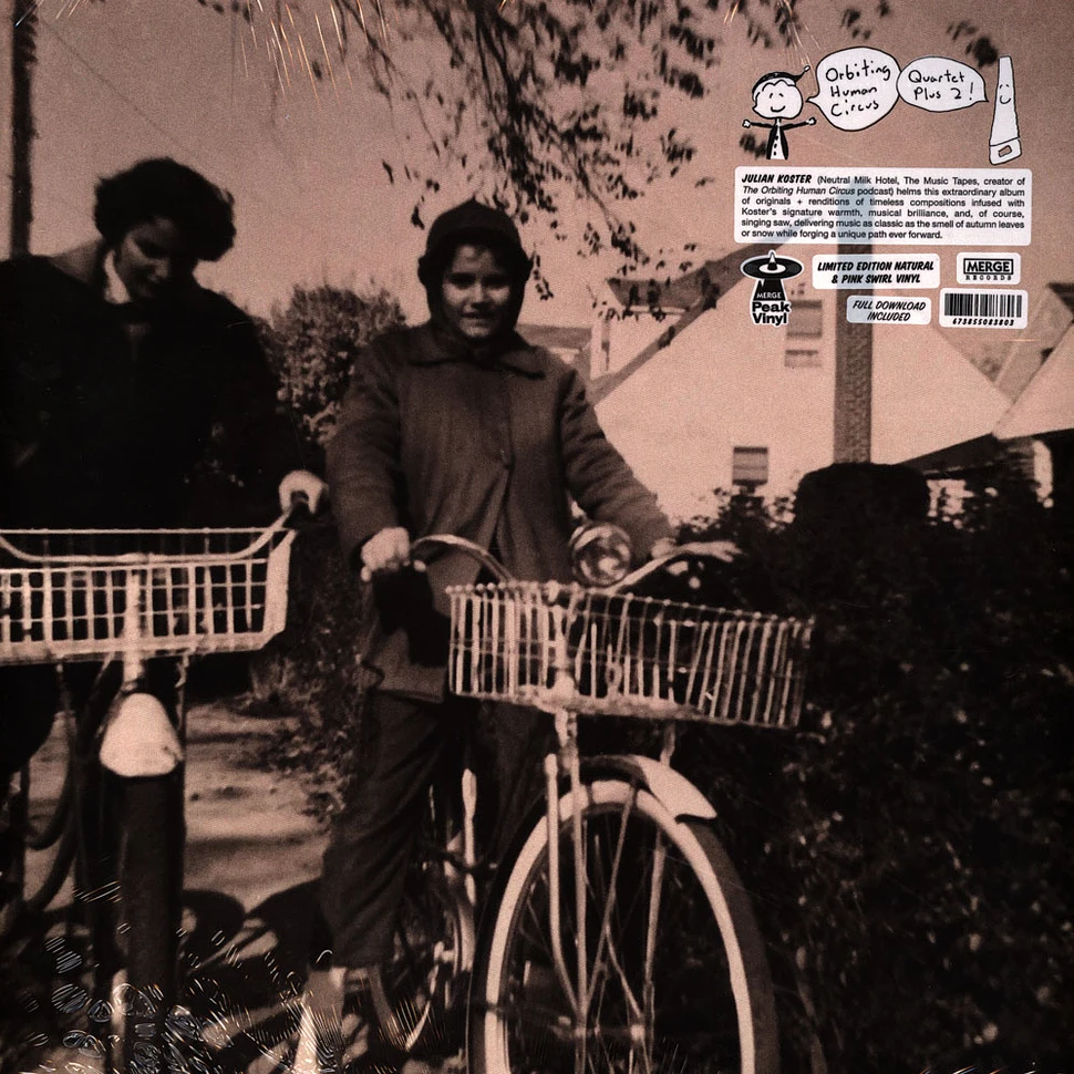 Orbiting Human Circus - Quartet Plus Two Pink & Natural Swirl Vinyl Edition