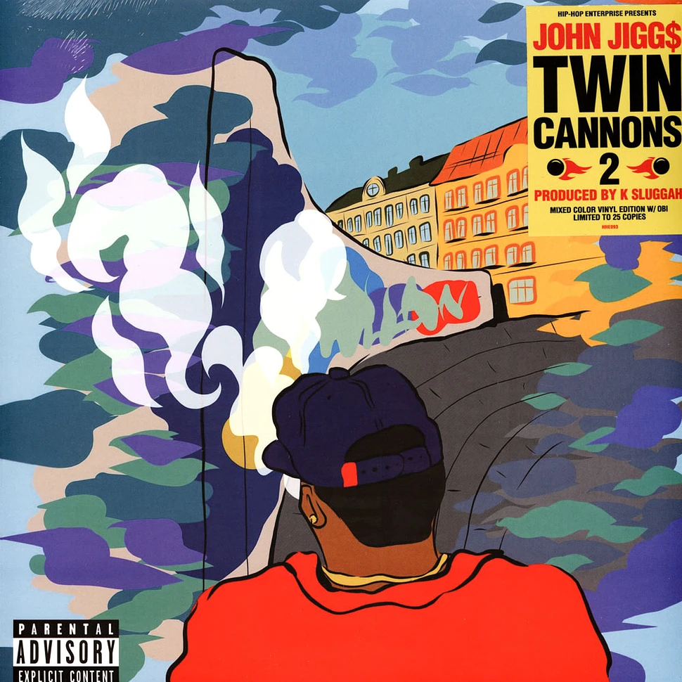 John Jigg$ X K Sluggah - Twin Cannons 2 Multicolor Vinyl Edition