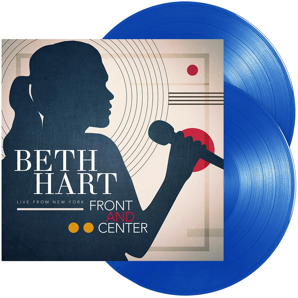 Beth Hart - Front And Center-Live From New York Blue Vinyl Edition