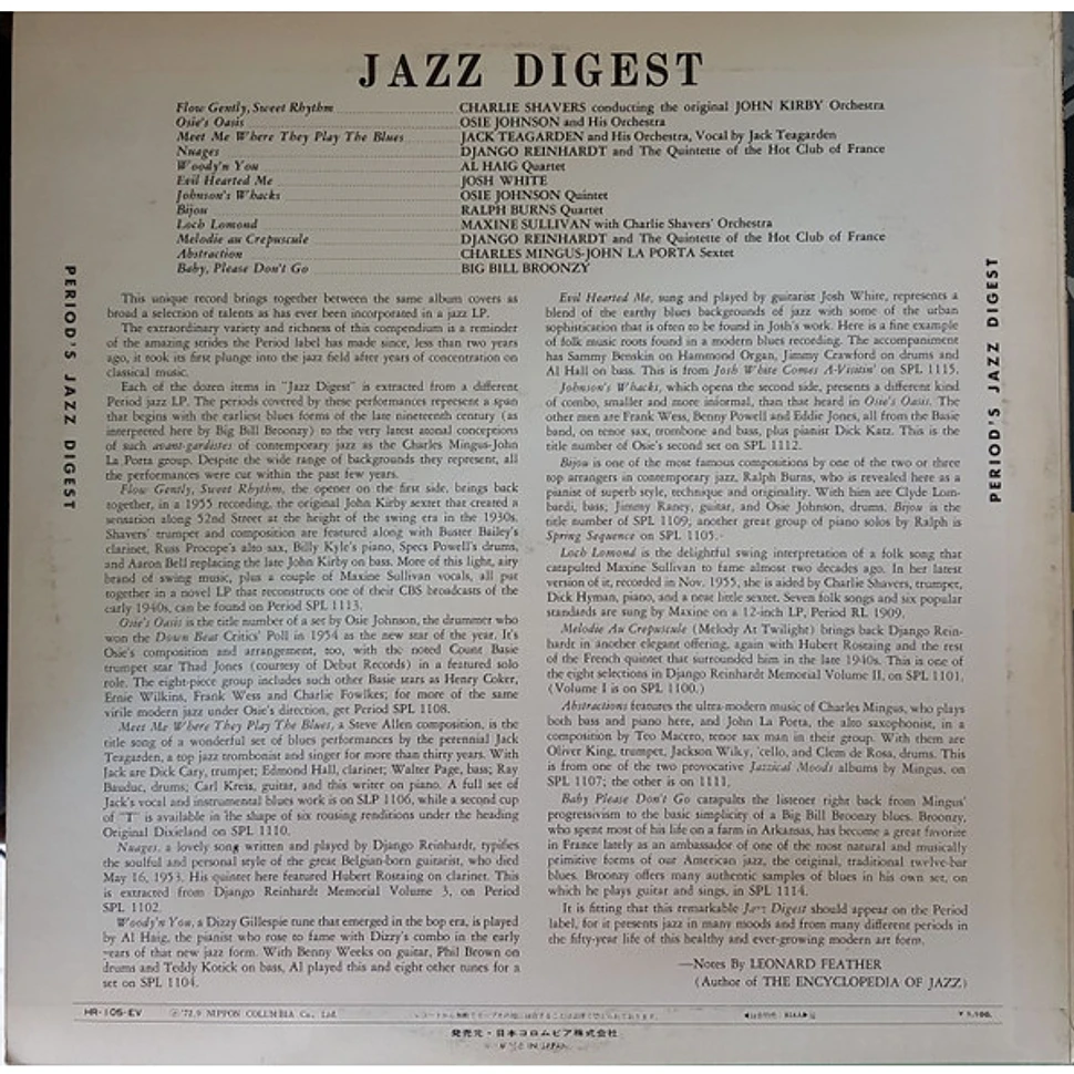 V.A. - Period's Jazz Digest vol. 1